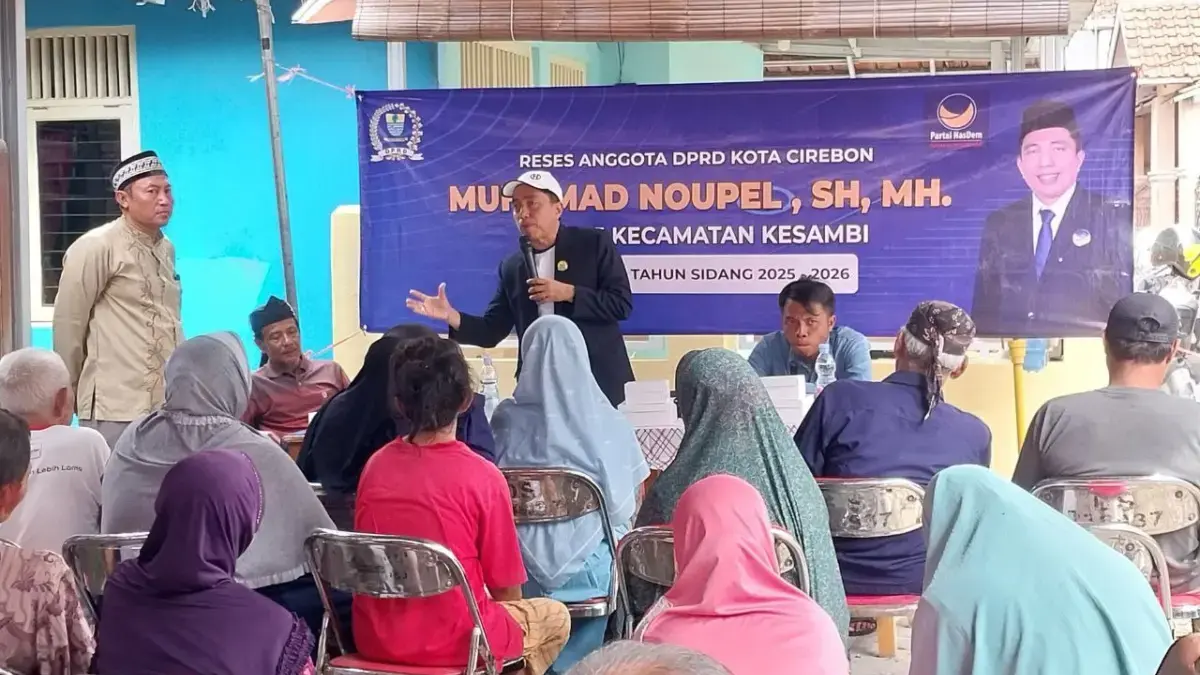 Anggota DPRD Kota Cirebon Muhamad Noupel