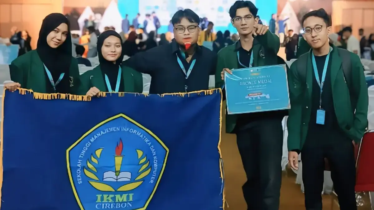STMIK IKMI Cirebon berhasil meraih medali
