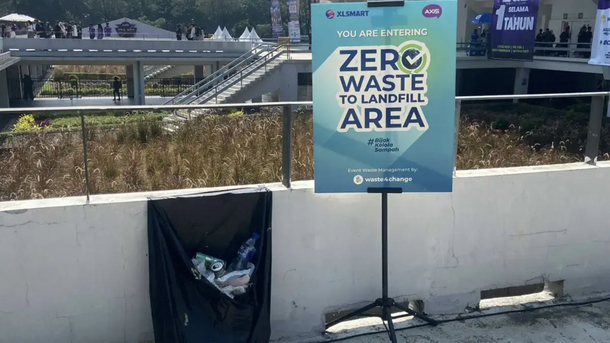 XLSMART Perkuat Keberlanjutan Lewat Zero Waste to Landfill di AXIS Nation Cup 2025 XLSMART Perkuat Keberlanjutan Lewat Zero Waste to Landfill di AXIS Nation Cup 2025