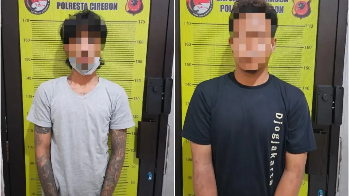 Bekuk Dua Pengedar Sabu Polresta Cirebon
