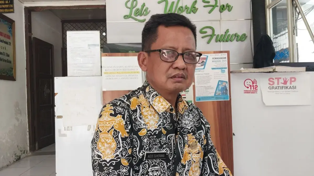 Menjelang akhir tahun, Upah Minimum Kota Belum Ada Kepastian Kepala Disnaker Kota Cirebon Agus Seherman