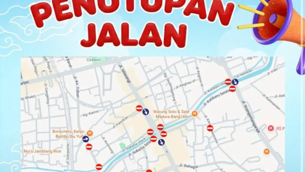 Besok Jalan Sukalila Ditututup, Ada Penertiban PKL jl Sukalila ditutup