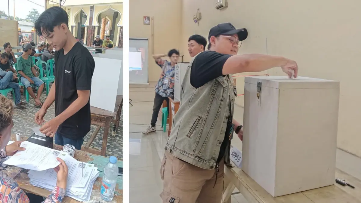 Pemilihan Kuwu Secara Digital di Indramayu, Warga Enak Tinggal Pencet-pencet Layar Pemilihan Kuwu Secara Digital di Indramayu