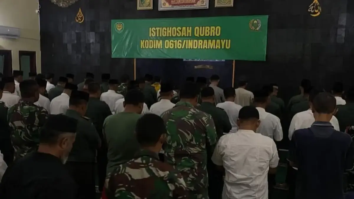 Kodim 0616/Indramayu Gelar Istigasah untuk Doakan Korban Bencana di Sumatera Kodim 0616/Indramayu