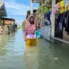 banjir rob di Desa Eretan