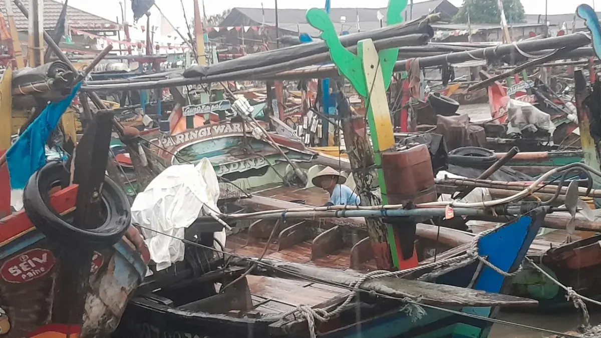 nelayan di Kawasan Mundu