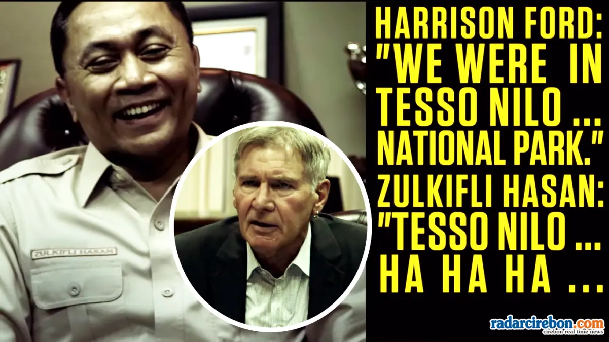Video Zulkifli Hasan dan Harrison Ford Kembai Viral di Tengah Banjir Sumatera, Begini Kisahnya zulkifli hasan harrison ford