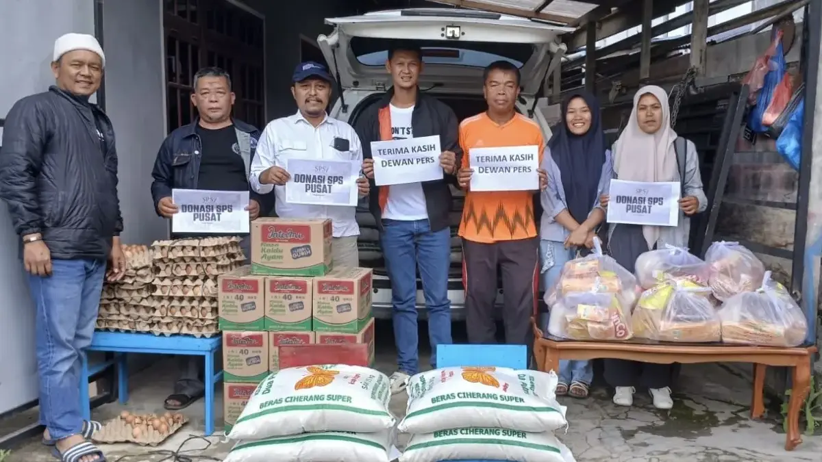 sps salurkan bantuan dewan pers di aceh