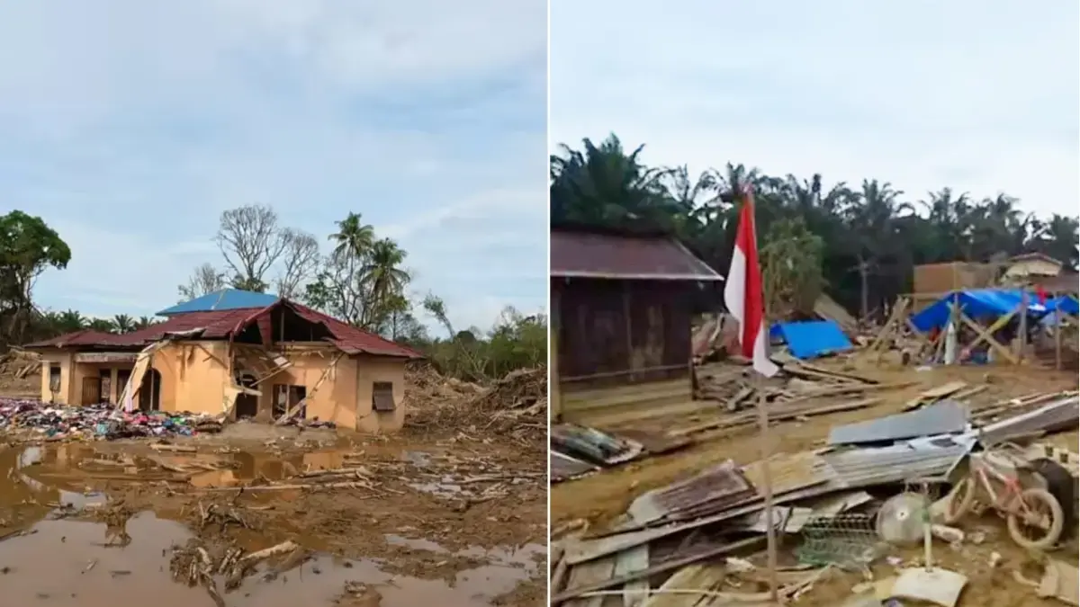 Kemendagri Catat Sejumlah Desa Hilang Disapu Banjir Bandang di Sumatera banjir bandang
