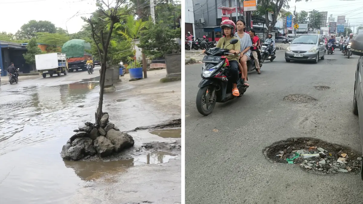 DPUTR Diminta Cek Jalan Berlubang