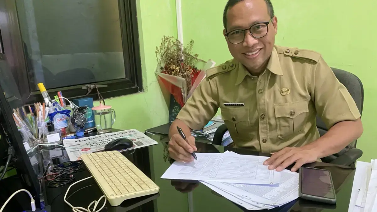 Kepala Bidang Rehabilitasi Sosial Dinsos Kota Cirebon Hermawan