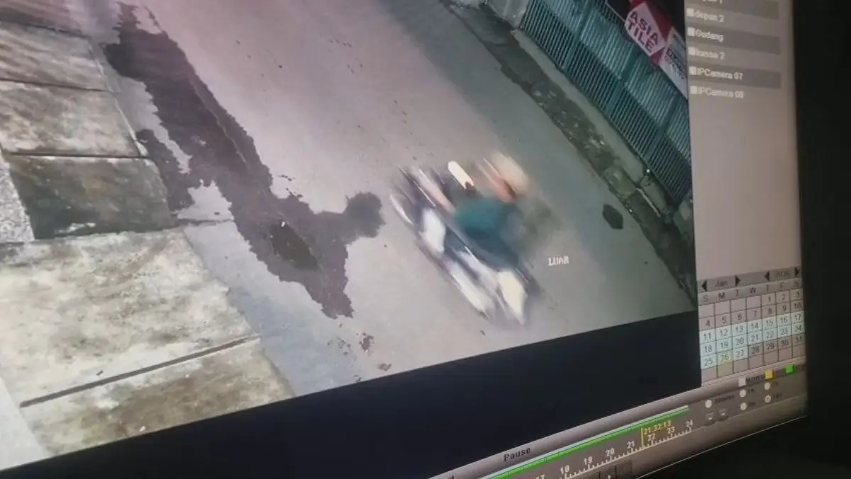 Rekaman CCTV curanmor