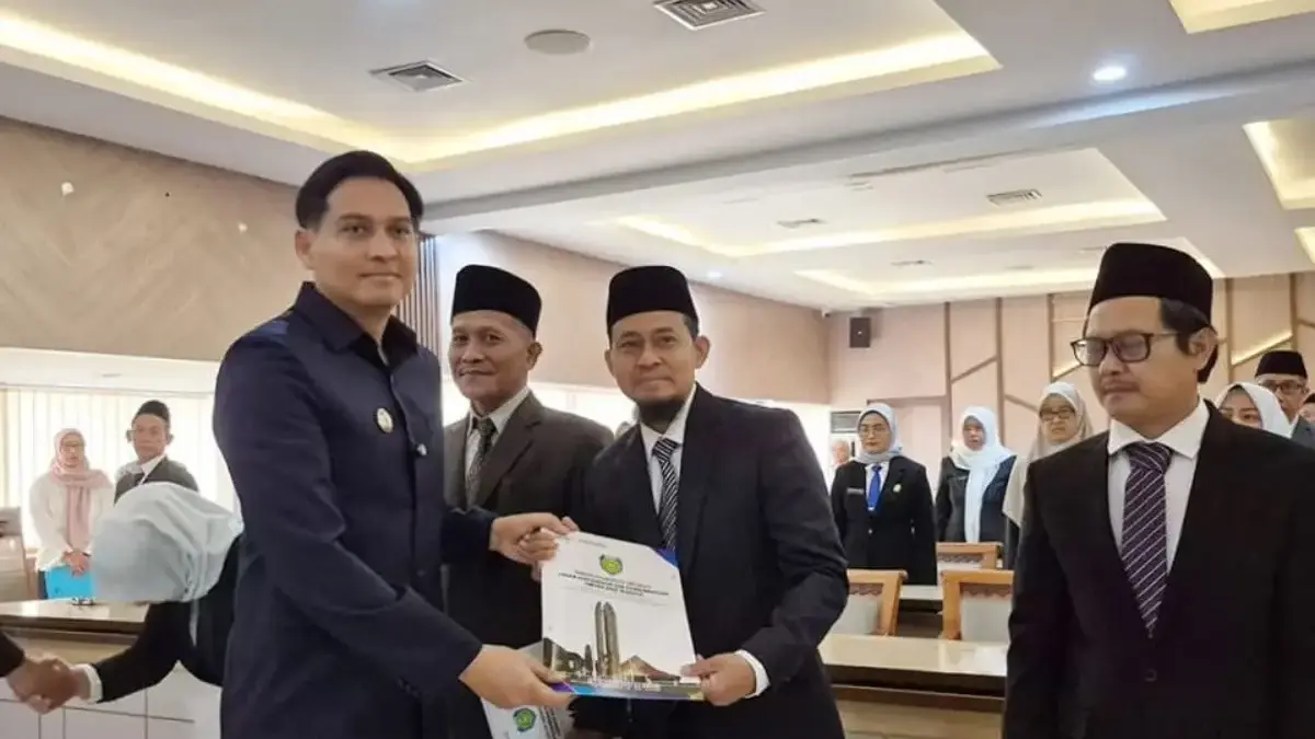 penandatanganan perubahan nomenklatur