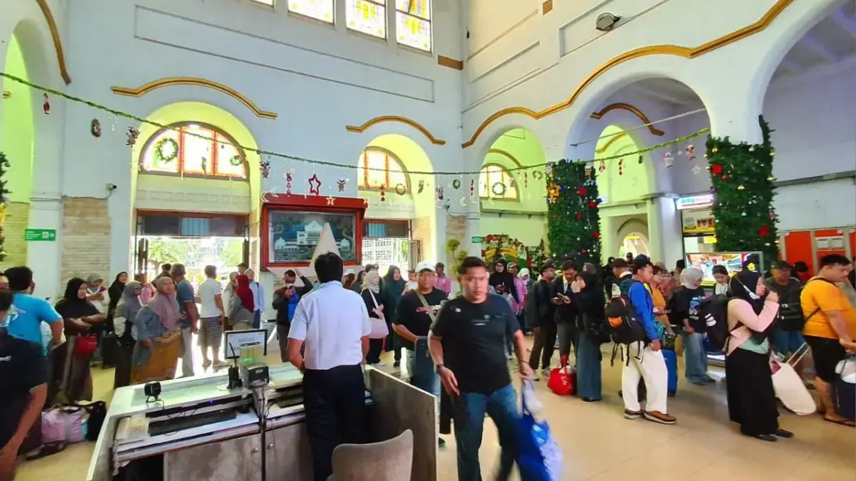 Kereta Api Jadi Masih Tulang Punggung Puncak Arus Balik