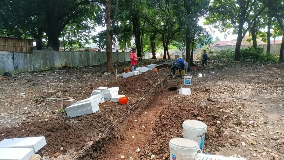 Pembangunan Kios Bunga Kalibaru Cirebon Dipercepat kios bunga cirebon