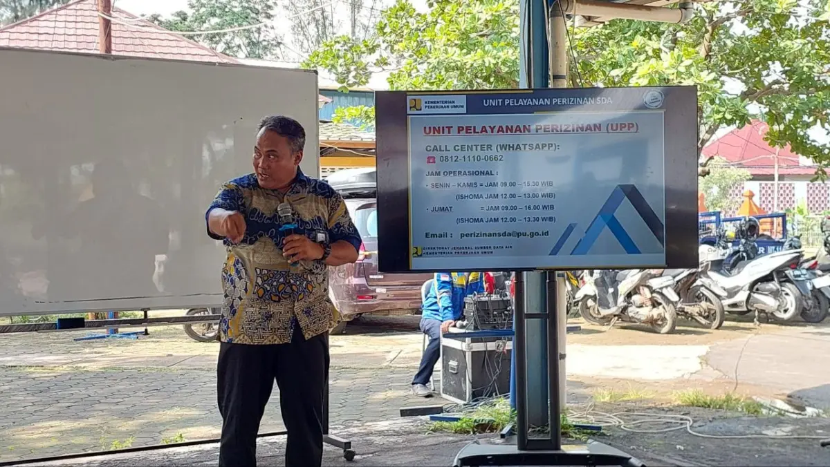 Kepala BBWS Cimancis Dwi Agus Kuncoro,