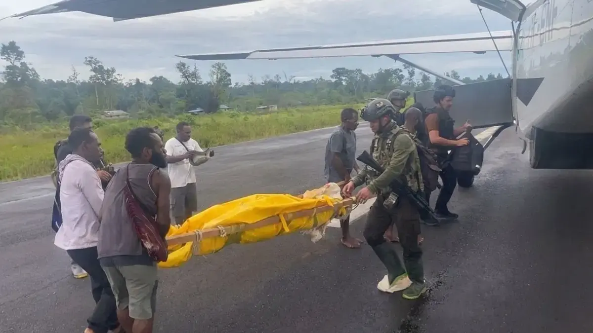 evakuasi pilot Smart Air