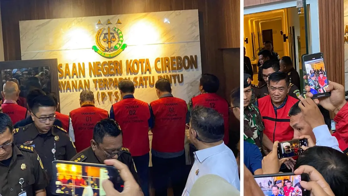 Penahanan Tersangka Gedung Setda Kota Cirebon Diperpanjang