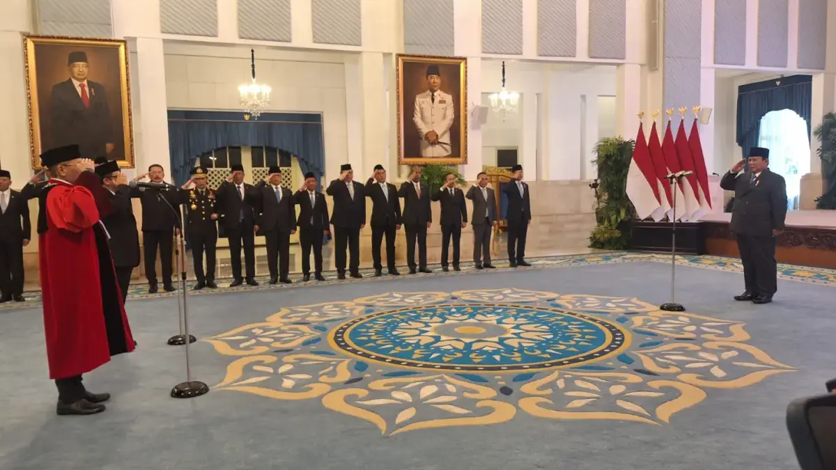 Prabowo lantik Juda Agung