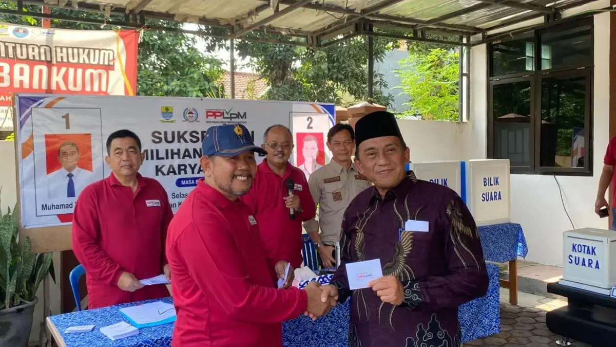 Muhammad Yani Kembali Terpilih sebagai Ketua LPM Karya Mulya LPM Karya Mulya