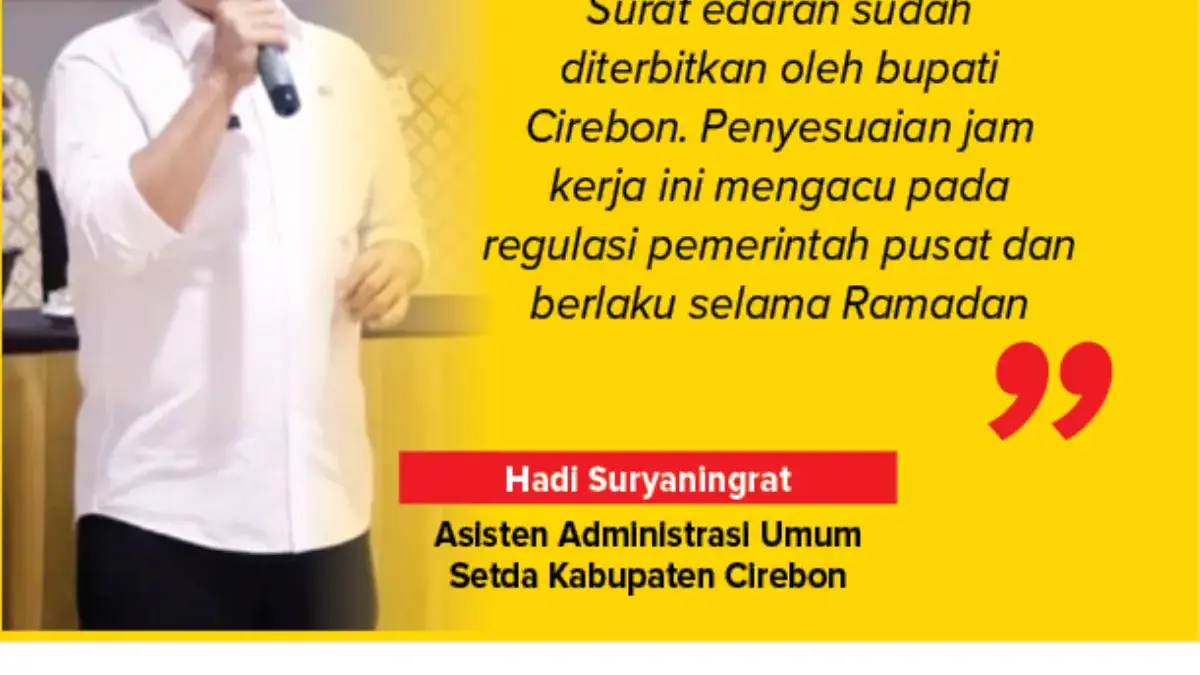 Hadi Suryaningrat Asisten Administrasi Umum Setda Kabupaten Cirebon