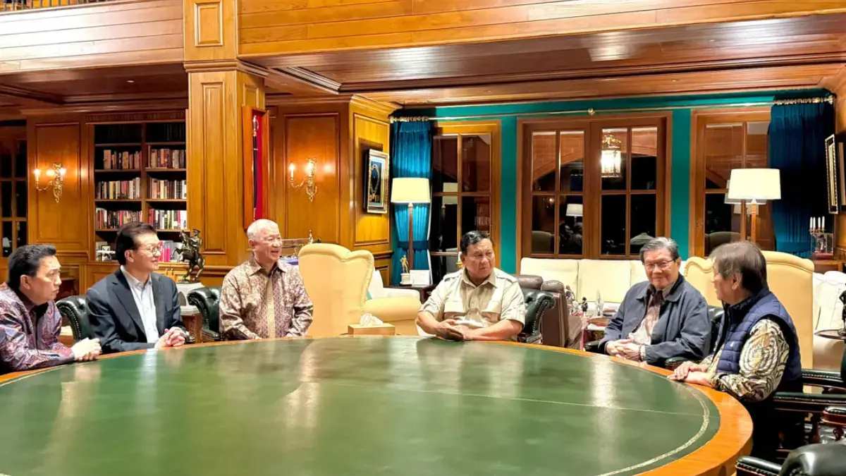 Presiden Prabowo bertemu pengusaha besar Indonesia