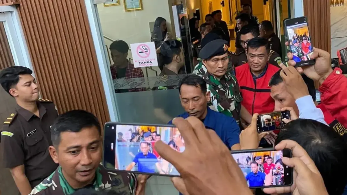 sidang perdana gedung setda