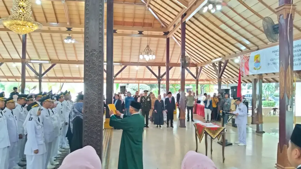 Rotasi - Mutasi Pemkab Cirebon, Bupati Lantik 236 Pejabat, 4 Kadis Promosi Imron Lantik 236 Pejabat, Empat Kadis Promosi