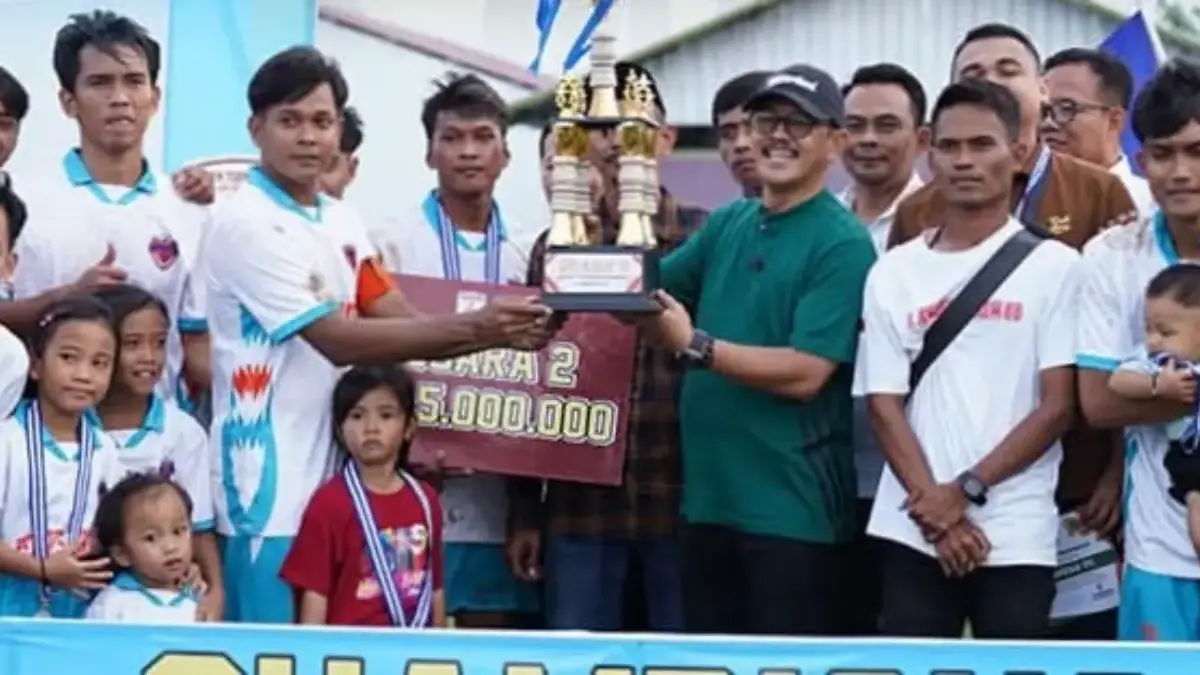Turnamen Sepak Bola Kuwu Cup 2026 Desa Lombang