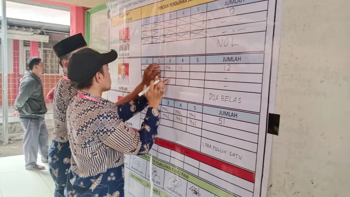 Pemilihan Kuwu Antar Waktu Desa Jengkok