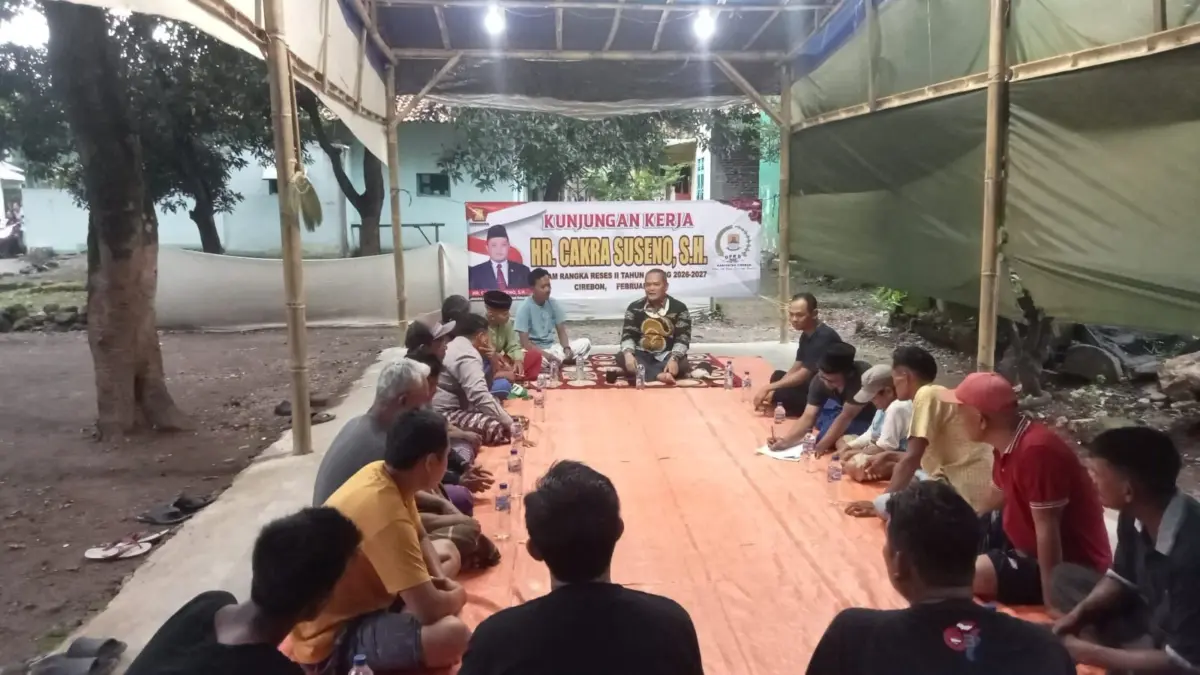 Reses Anggota DPRD Cirebon, Warga Keluhkan Irigasi hingga Pencoretan BPJS PBI Anggota DPRD Kabupaten Cirebon, R Cakra Suseno SH