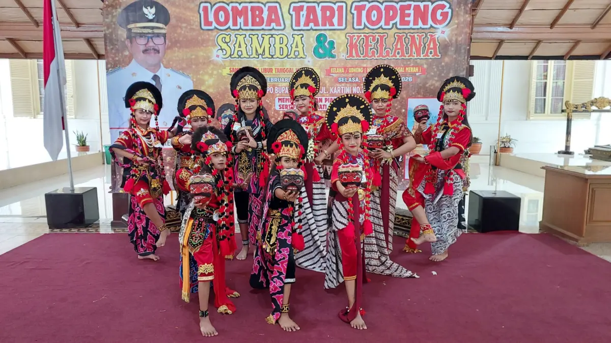Terbuka, Peluang Penari Cilik ke Tingkat Nasional Lomba Tari Topeng