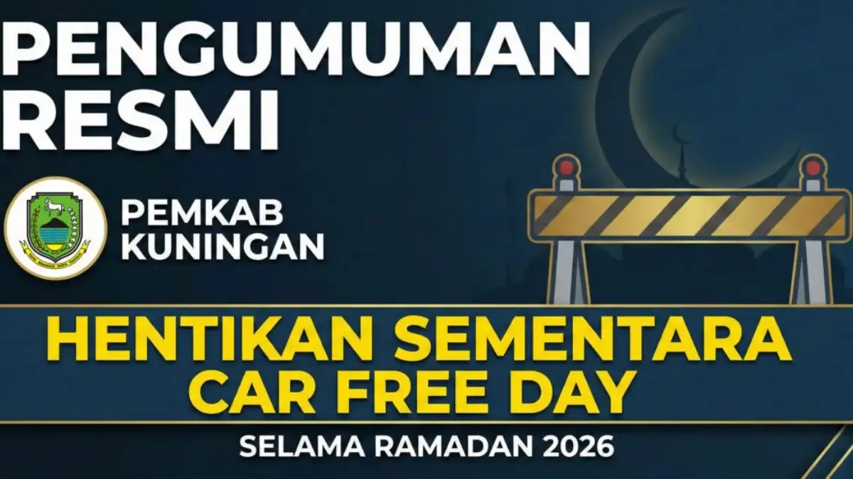 Jelang Ramadan 1447 H, Pemkab Kuningan Hentikan Sementara Car Free Day Car Free Day