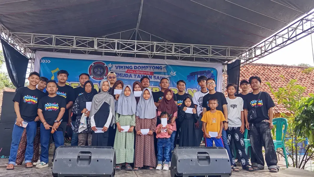 Dalam rangka memeriahkan momen Hari Raya Idul Fitri, komunitas Viking Dompyong kembali menggelar kegiatan bert