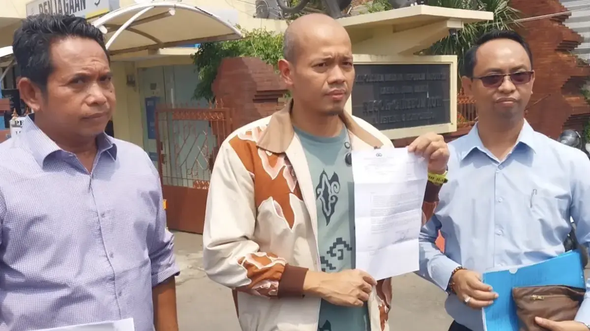 ibnu riyanto laporkan kuwu pamengkang ke polres cirebon kota