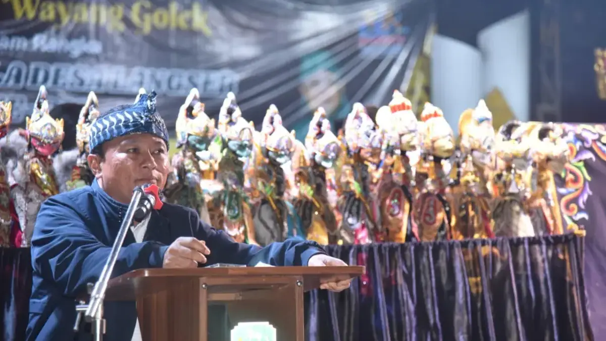 Melihat Semarak Ulang Tahun ke-318 Desa Langseb Kuningan, Ada Wayang Golek Dadan Sunandar Sunarya hari ulang tahun desa langseb kuningan