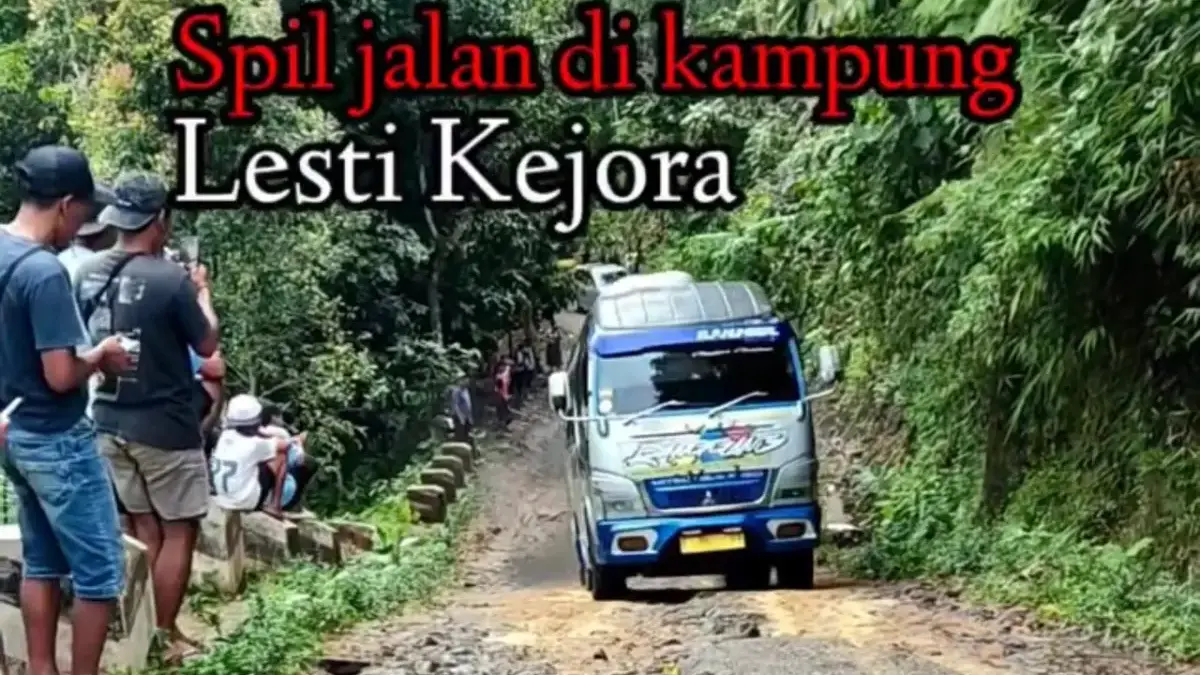 kondisi jalan kampung halaman lesti kejora di pasirjalang cianjur