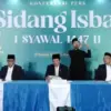 hasil sidang isbat hari raya idul fitri 2026