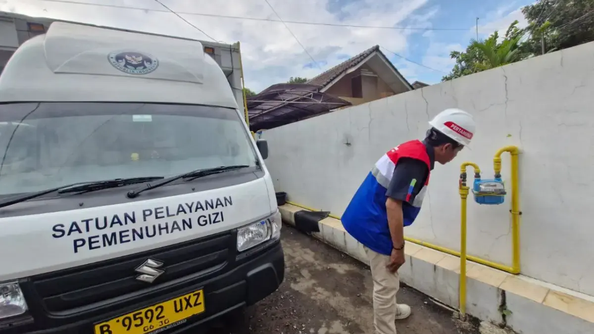 PGN Bantu Dapur MBG, Kebutuhan 400 Meter Kubik Per Bulan Dapur Program Makan Bergizi Gratis