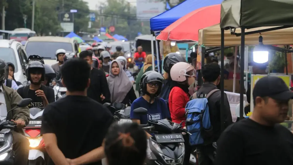 Lalu Lintas Festival Ramadan Jl Siliwangi Padat, Petugas Harus Tegas tapi Humanis Festival Ramadan