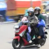 pedagang di jalur mudik