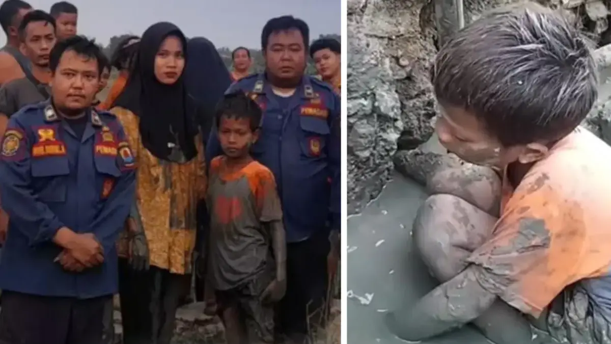 Damkar Lakukan Evakuasi Tangan Bocah Terjebak Besi Cor Pondasi