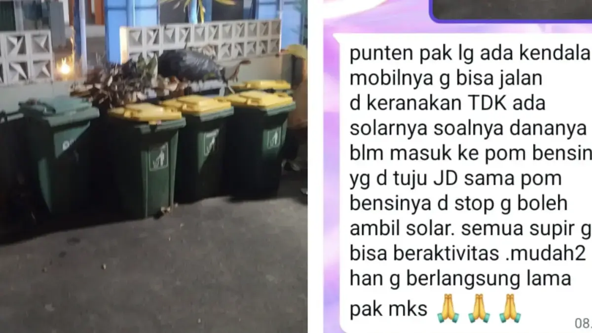Pengangkutan Sampah di Cirebon Timur Terkenda, DLH Akui Terkendala BBM sampah di cirebon timur