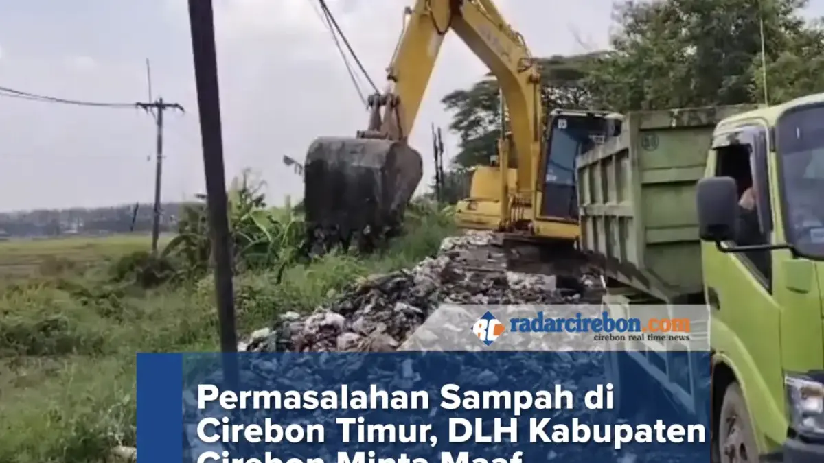 sampah di cirebon timur