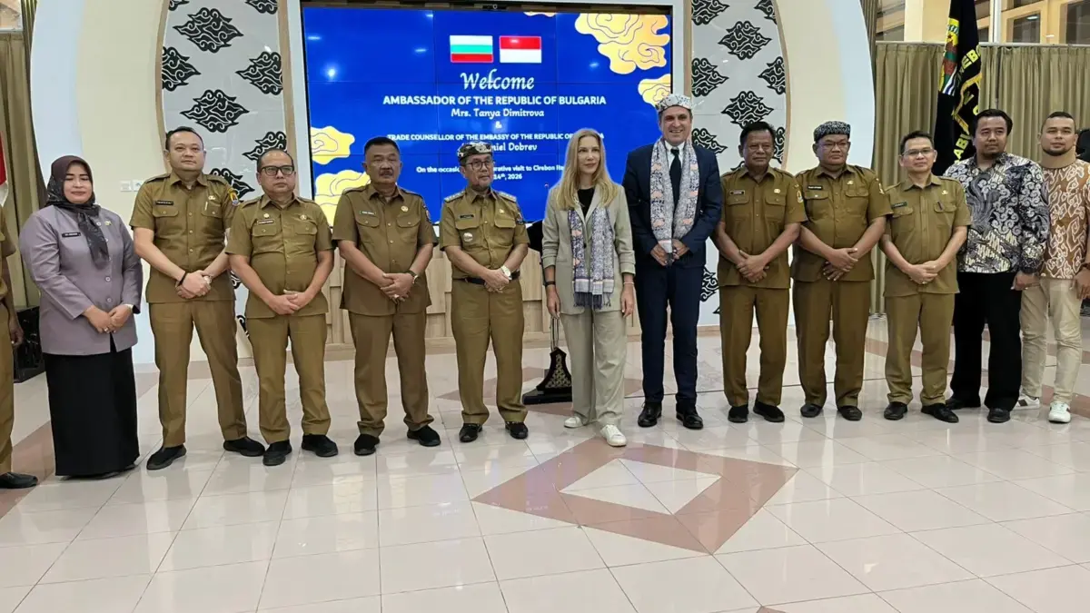 Kunjungan Dubes Bulgaria ke Kantor Bupati Cirebon
