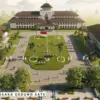 desain penataan gedung sate