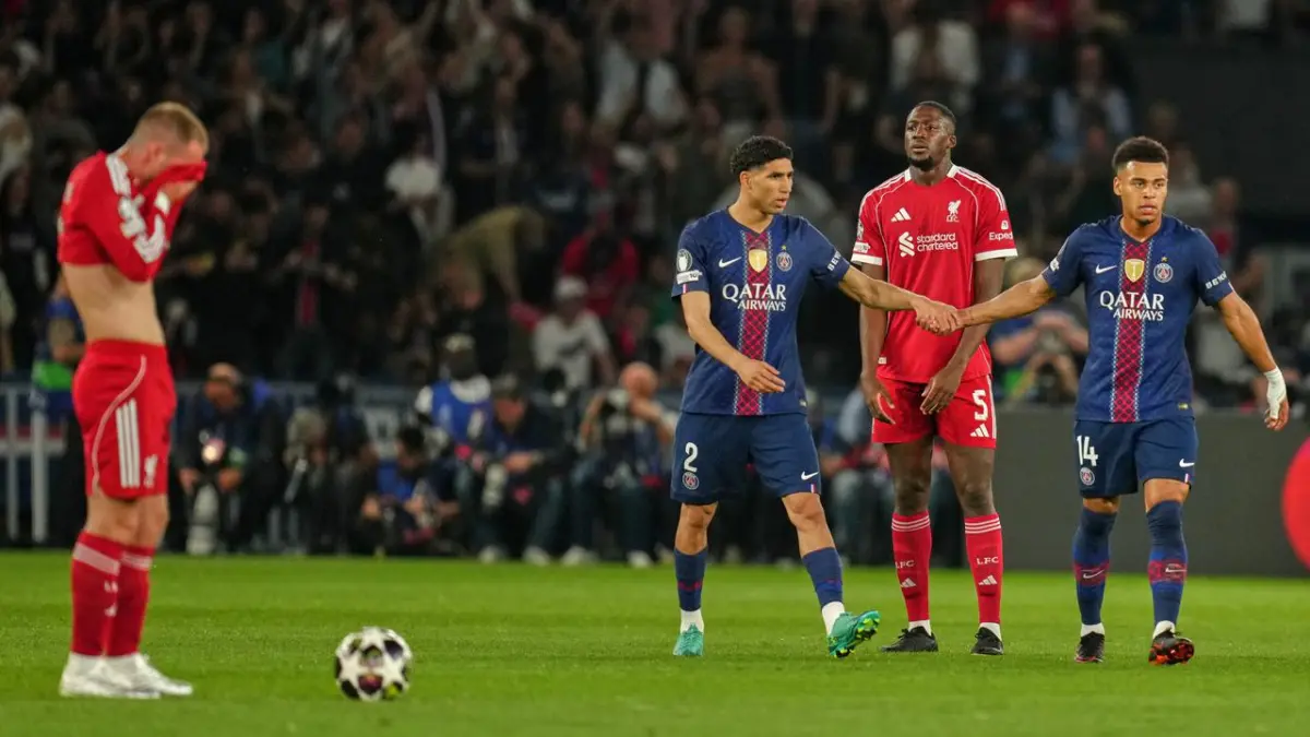 PSG Tundukkan Liverpool 2-0 di Leg Pertama Perempat Final Liga Champions perempat final Liga Champions 2025/2026