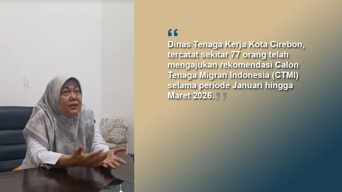 minat warga kota cirebon kerja ke luar negeri
