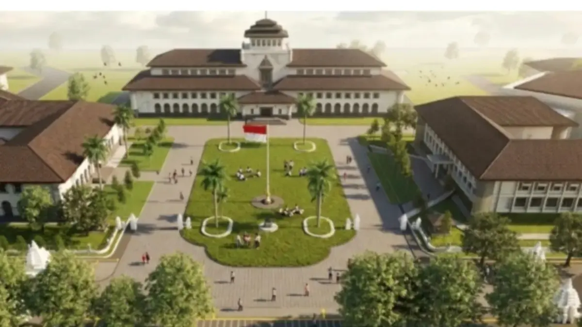 penataan gedung sate