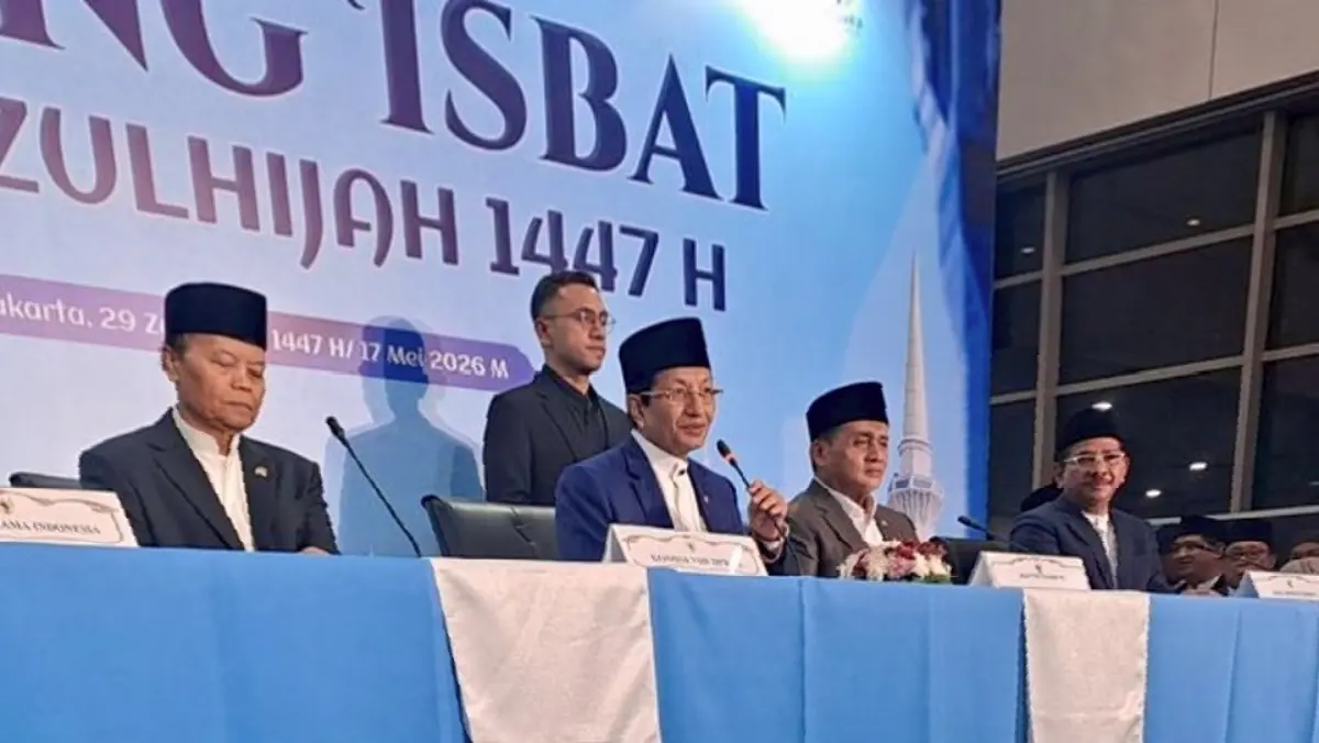 Penetapan Idul Adha 1447 H Jatuh Pada Rabu 27 Mei 2026 Penetapan Idul Adha 1447 H jatuh pada Rabu 27 Mei 2026